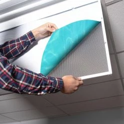 Ocean 002 1 ft. x 4 ft. Flexible Decorative Light Diffuser Panels Ocean for Classrooms and Offices by OCTO LIGHTS -OCTO LIGHTS Shop octo lights ceiling light parts oce 002 1x4 1f 1000