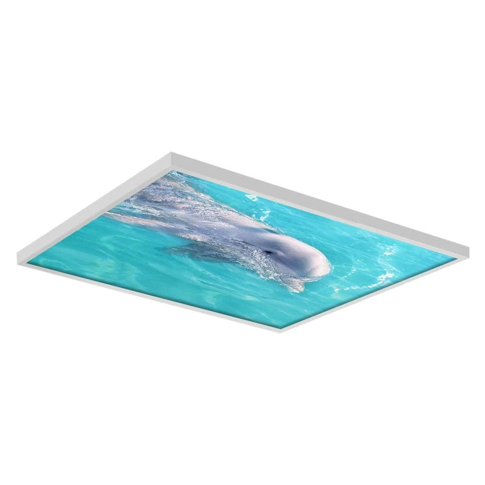 Ocean 002 2 ft. x 2 ft. Flexible Decorative Light Diffuser Panels Ocean for Classrooms and Offices by OCTO LIGHTS 3 Ocean 002 2 ft. x 2 ft. Flexible Decorative Light Diffuser Panels Ocean for Classrooms and Offices by OCTO LIGHTS
