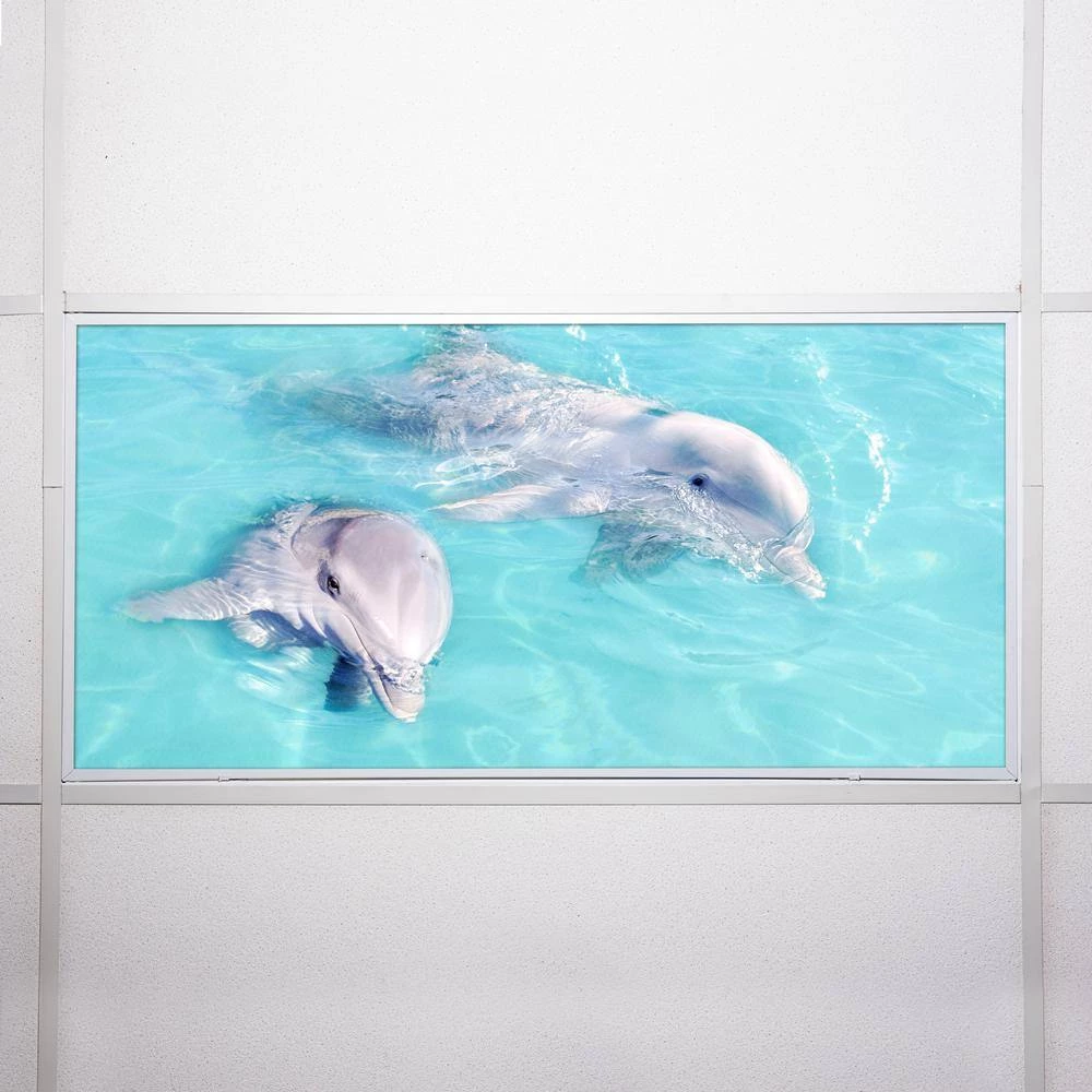 Ocean 002 2 ft. x 4 ft. Flexible Decorative Light Diffuser Panels Ocean for Classrooms and Offices by OCTO LIGHTS 9 Ocean 002 2 ft. x 4 ft. Flexible Decorative Light Diffuser Panels Ocean for Classrooms and Offices by OCTO LIGHTS - Image 7