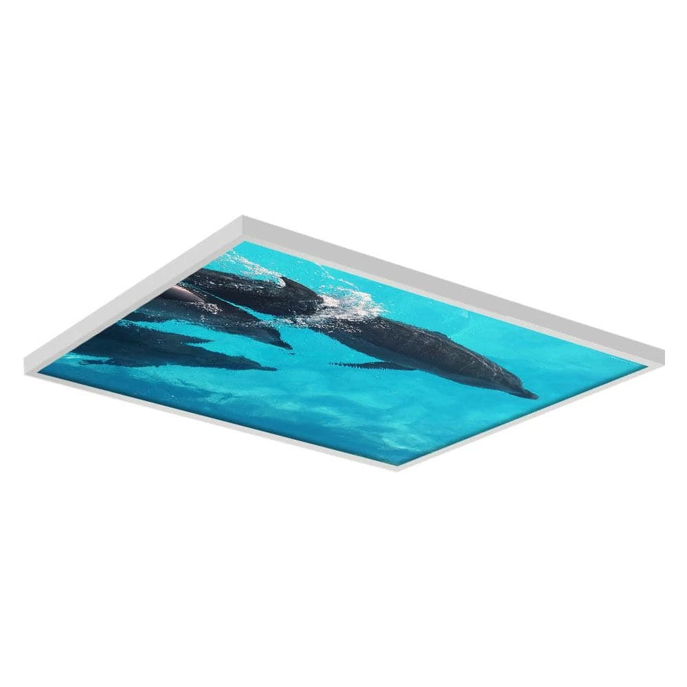 Ocean 003 2 ft. x 2 ft. Flexible Decorative Light Diffuser Panels Ocean for Classrooms and Offices by OCTO LIGHTS 3 Ocean 003 2 ft. x 2 ft. Flexible Decorative Light Diffuser Panels Ocean for Classrooms and Offices by OCTO LIGHTS