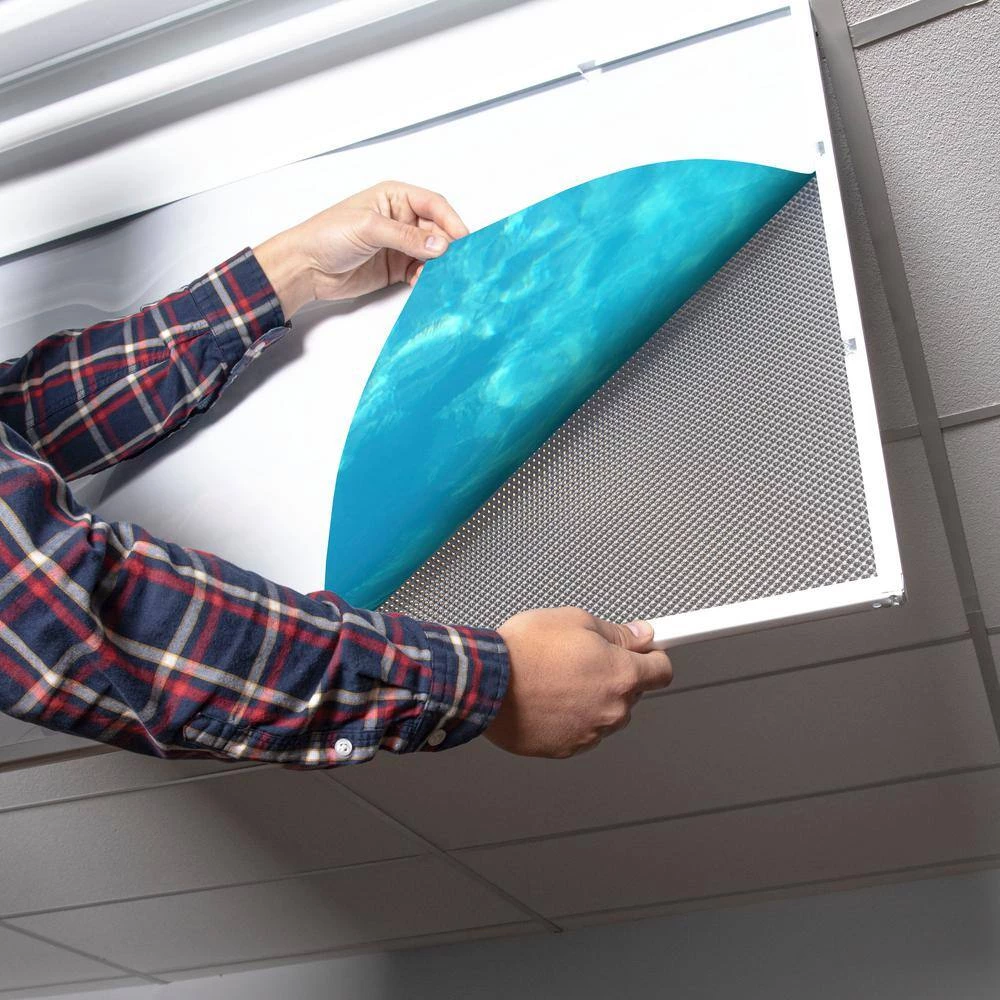 Ocean 003 2 ft. x 4 ft. Flexible Decorative Light Diffuser Panels Ocean for Classrooms and Offices by OCTO LIGHTS 6 Ocean 003 2 ft. x 4 ft. Flexible Decorative Light Diffuser Panels Ocean for Classrooms and Offices by OCTO LIGHTS - Image 4