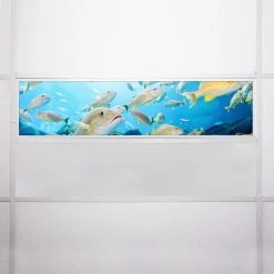 Ocean 004 1 ft. x 4 ft. Flexible Decorative Light Diffuser Panels Ocean for Classrooms and Offices by OCTO LIGHTS -OCTO LIGHTS Shop octo lights ceiling light parts oce 004 1x4 76 1000