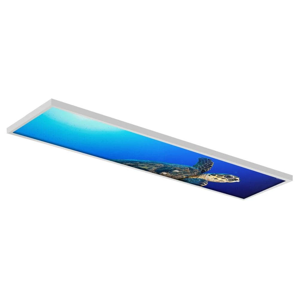 Ocean 008 1 ft. x 4 ft. Flexible Decorative Light Diffuser Panels Ocean for Classrooms and Offices by OCTO LIGHTS 3 Ocean 008 1 ft. x 4 ft. Flexible Decorative Light Diffuser Panels Ocean for Classrooms and Offices by OCTO LIGHTS