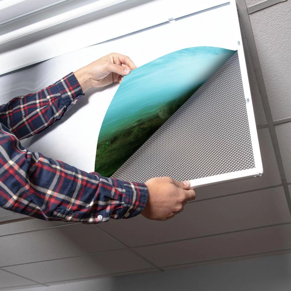 Waterfall 001 2 ft. x 2 ft. Fluorescent Light Filters by OCTO LIGHTS 6 Waterfall 001 2 ft. x 2 ft. Fluorescent Light Filters by OCTO LIGHTS - Image 4