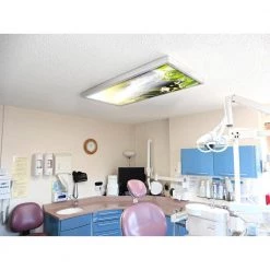 Waterfall 002 1 ft. x 4 ft. Fluorescent Light Filters by OCTO LIGHTS -OCTO LIGHTS Shop octo lights ceiling light parts wat 002 1x4 fa 1000