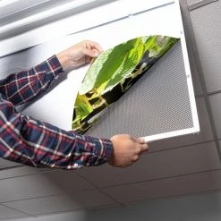 Waterfall 002 2 ft. x 2 ft. Fluorescent Light Filters by OCTO LIGHTS -OCTO LIGHTS Shop octo lights ceiling light parts wat 002 2x2 1f 1000