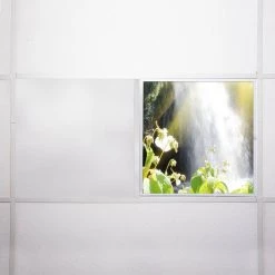 Waterfall 002 2 ft. x 2 ft. Fluorescent Light Filters by OCTO LIGHTS -OCTO LIGHTS Shop octo lights ceiling light parts wat 002 2x2 76 1000