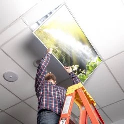 Waterfall 002 2 ft. x 4 ft. Fluorescent Light Filters by OCTO LIGHTS -OCTO LIGHTS Shop octo lights ceiling light parts wat 002 2x4 44 1000