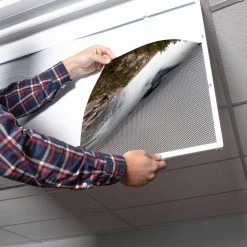 Waterfall 004 1 ft. x 4 ft. Fluorescent Light Filters by OCTO LIGHTS -OCTO LIGHTS Shop octo lights ceiling light parts wat 004 1x4 1f 1000