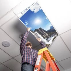 Waterfall 004 1 ft. x 4 ft. Fluorescent Light Filters by OCTO LIGHTS -OCTO LIGHTS Shop octo lights ceiling light parts wat 004 1x4 44 1000