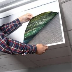 Waterfall 005 1 ft. x 4 ft. Fluorescent Light Filters by OCTO LIGHTS -OCTO LIGHTS Shop octo lights ceiling light parts wat 005 1x4 1f 1000