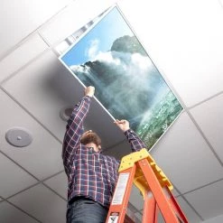 Waterfall 005 1 ft. x 4 ft. Fluorescent Light Filters by OCTO LIGHTS -OCTO LIGHTS Shop octo lights ceiling light parts wat 005 1x4 44 1000