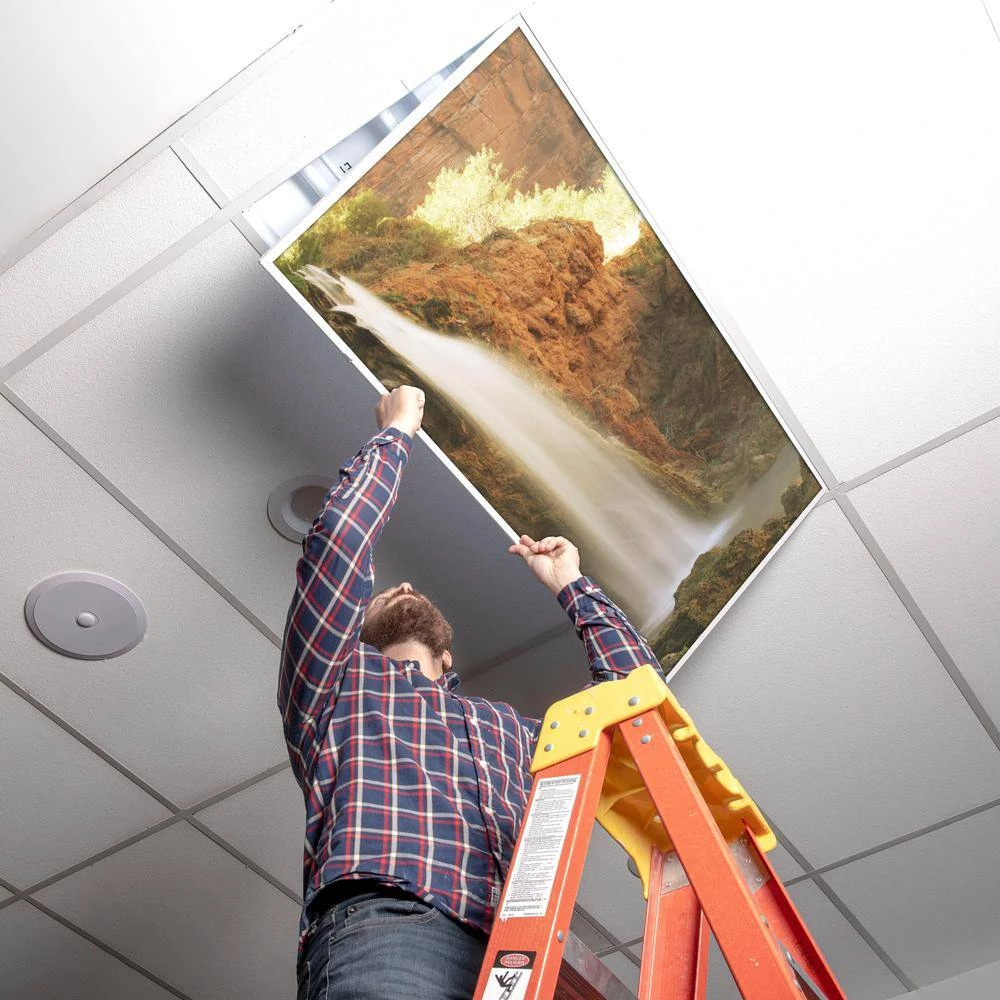 Waterfall 006 2 ft. x 2 ft. Fluorescent Light Filters by OCTO LIGHTS 7 Waterfall 006 2 ft. x 2 ft. Fluorescent Light Filters by OCTO LIGHTS - Image 5