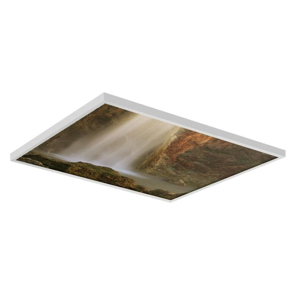 Waterfall 006 2 ft. x 2 ft. Fluorescent Light Filters by OCTO LIGHTS 3 Waterfall 006 2 ft. x 2 ft. Fluorescent Light Filters by OCTO LIGHTS