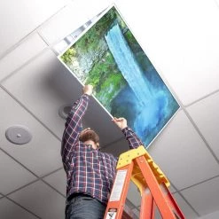 Waterfall 007 2 ft. x 2 ft. Fluorescent Light Filters by OCTO LIGHTS -OCTO LIGHTS Shop octo lights ceiling light parts wat 007 2x2 44 1000