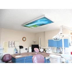 Waterfall 007 2 ft. x 2 ft. Fluorescent Light Filters by OCTO LIGHTS -OCTO LIGHTS Shop octo lights ceiling light parts wat 007 2x2 fa 1000