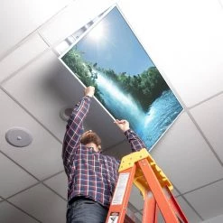 Waterfall 008 2 ft. x 4 ft. Fluorescent Light Filters by OCTO LIGHTS 13 Waterfall 008 2 ft. x 4 ft. Fluorescent Light Filters by OCTO LIGHTS -OCTO LIGHTS Shop octo lights ceiling light parts wat 008 2x4 44 1000