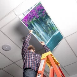 Waterfall 009 1 ft. x 4 ft. Fluorescent Light Filters by OCTO LIGHTS 13 Waterfall 009 1 ft. x 4 ft. Fluorescent Light Filters by OCTO LIGHTS -OCTO LIGHTS Shop octo lights ceiling light parts wat 009 1x4 44 1000