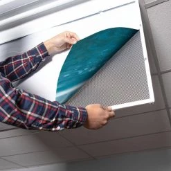 Waterfall 009 2 ft. x 2 ft. Fluorescent Light Filters by OCTO LIGHTS 12 Waterfall 009 2 ft. x 2 ft. Fluorescent Light Filters by OCTO LIGHTS -OCTO LIGHTS Shop octo lights ceiling light parts wat 009 2x2 1f 1000