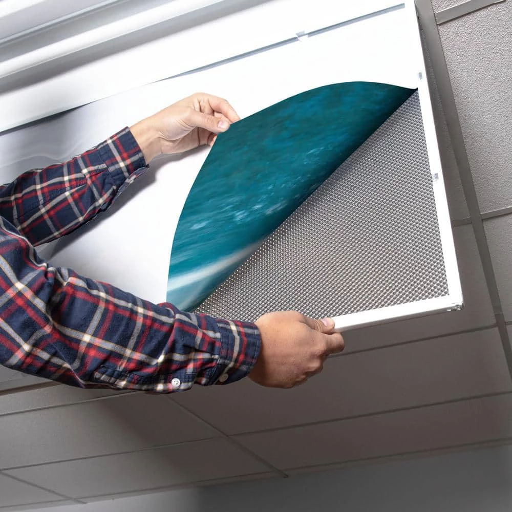 Waterfall 009 2 ft. x 2 ft. Fluorescent Light Filters by OCTO LIGHTS 6 Waterfall 009 2 ft. x 2 ft. Fluorescent Light Filters by OCTO LIGHTS - Image 4