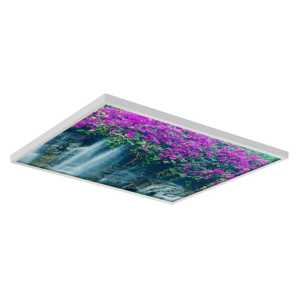 Waterfall 009 2 ft. x 2 ft. Fluorescent Light Filters by OCTO LIGHTS 3 Waterfall 009 2 ft. x 2 ft. Fluorescent Light Filters by OCTO LIGHTS