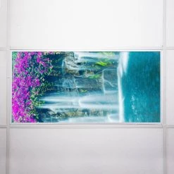 Waterfall 009 2 ft. x 4 ft. Fluorescent Light Filters by OCTO LIGHTS 15 Waterfall 009 2 ft. x 4 ft. Fluorescent Light Filters by OCTO LIGHTS -OCTO LIGHTS Shop octo lights ceiling light parts wat 009 2x4 76 1000