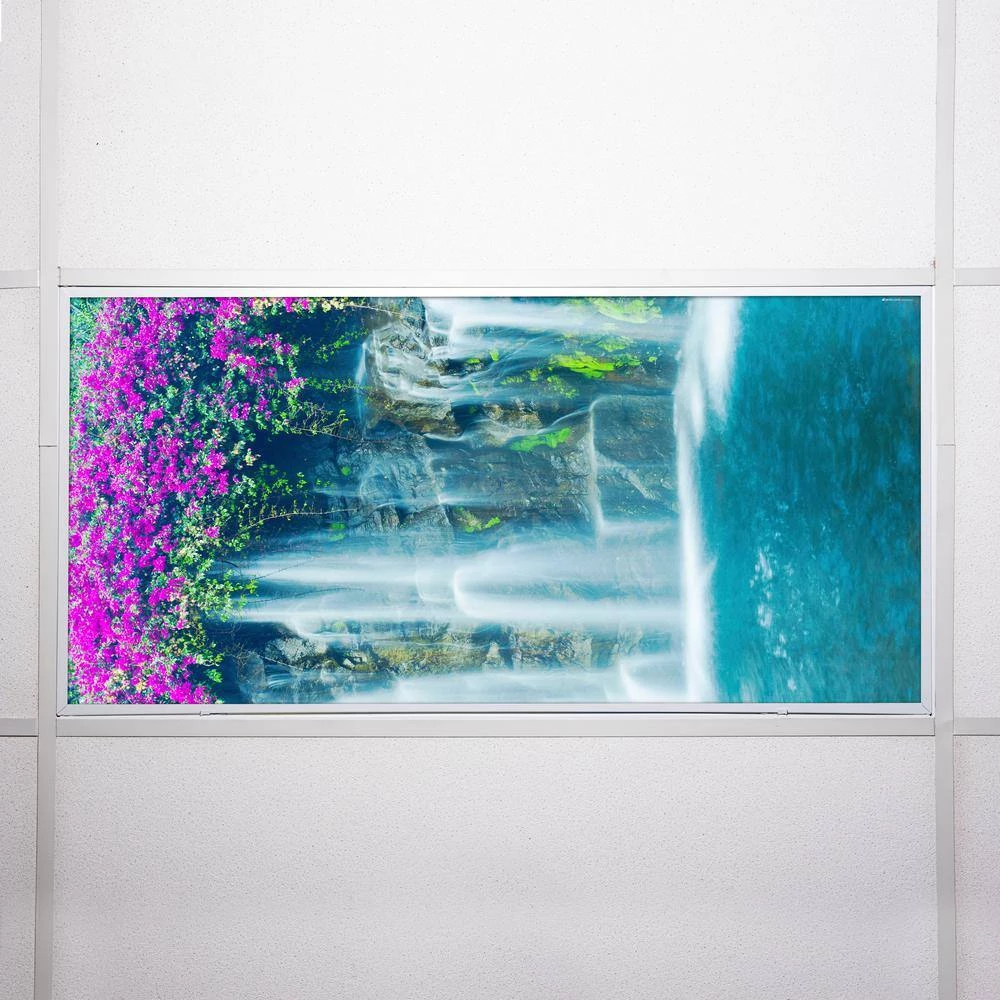 Waterfall 009 2 ft. x 4 ft. Fluorescent Light Filters by OCTO LIGHTS 9 Waterfall 009 2 ft. x 4 ft. Fluorescent Light Filters by OCTO LIGHTS - Image 7