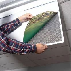 Waterfall 011 1 ft. x 4 ft. Fluorescent Light Filters by OCTO LIGHTS -OCTO LIGHTS Shop octo lights ceiling light parts wat 011 1x4 1f 1000