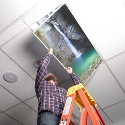 Waterfall 011 2 ft. x 2 ft. Fluorescent Light Filters by OCTO LIGHTS -OCTO LIGHTS Shop octo lights ceiling light parts wat 011 2x2 44 1000