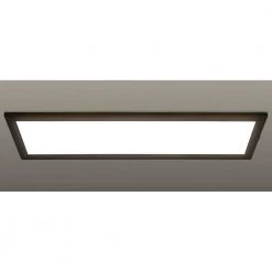 48 in. x 15 in. Low Profile Oil Rubbed Bronze Color Selectable LED Flush Mount Ceiling Light w/Night Light Feature by Commercial Electric -OCTO LIGHTS Shop oil rubbed bronze 4x15 commercial electric flush mount lights 56702111 1f 1000
