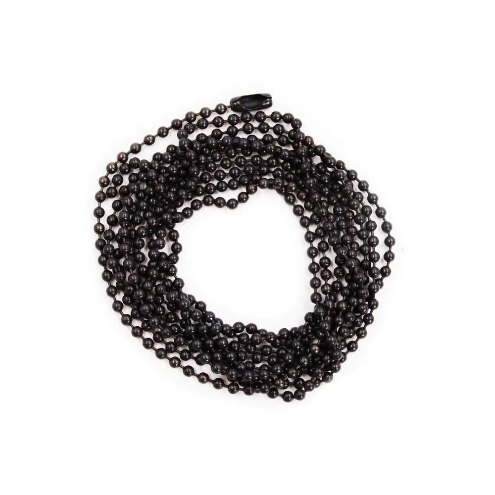 6 ft. Oil Rubbed Bronze Beaded Chain with Connector for Ceiling Fans by Commercial Electric 4 6 ft. Oil Rubbed Bronze Beaded Chain with Connector for Ceiling Fans by Commercial Electric - Image 2