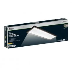 48 in. x 15 in. Low Profile Oil Rubbed Bronze Color Selectable LED Flush Mount Light w/Night Light Feature Crackle Lens by Commercial Electric 23 48 in. x 15 in. Low Profile Oil Rubbed Bronze Color Selectable LED Flush Mount Light w/Night Light Feature Crackle Lens by Commercial Electric -OCTO LIGHTS Shop oil rubbed bronze crackle commercial electric flush mount lights 56705111 fa 1000