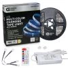 16 ft. LED White and RGB Tape Light Kit- Under Cabinet Light by Commercial Electric 1 16 ft. LED White and RGB Tape Light Kit- Under Cabinet Light by Commercial Electric -OCTO LIGHTS Shop rgb w commercial electric under cabinet lights c423510 64 1000