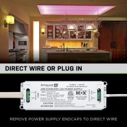 16 ft. LED White and RGB Tape Light Kit- Under Cabinet Light by Commercial Electric -OCTO LIGHTS Shop rgb w commercial electric under cabinet lights c423510 fa 1000