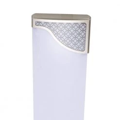 Victoria 48 in. x 10 in. Satin Nickel and Slate Gray CCT Selectable LED Flush Mount Ceiling Light 4000 Dimmable Lumens by Commercial Electric -OCTO LIGHTS Shop satin nickel commercial electric flush mount lights lf1238nkg48lfch 66 1000