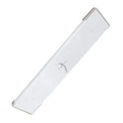 Victoria 48 in. x 10 in. Satin Nickel and Slate Gray CCT Selectable LED Flush Mount Ceiling Light 4000 Dimmable Lumens by Commercial Electric -OCTO LIGHTS Shop satin nickel commercial electric flush mount lights lf1238nkg48lfch c3 1000