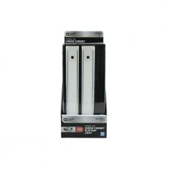 9 in. 2-Bar Plug-In LED Under Cabinet Light by Commercial Electric -OCTO LIGHTS Shop silver commercial electric under cabinet lights ucl006is2 ul d4 1000