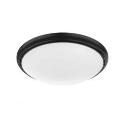 12 in. White and Matte Black Selectable LED Flush Mount with Interchangeable Trim by Commercial Electric 12 12 in. White and Matte Black Selectable LED Flush Mount with Interchangeable Trim by Commercial Electric -OCTO LIGHTS Shop white and matte black commercial electric flush mount lights ca8aa018er125wb 4f 1000