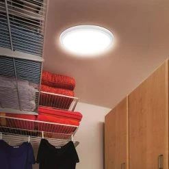 14 in. White and Matte Black Selectable LED Flush Mount with Interchangeable Trim by Commercial Electric 12 14 in. White and Matte Black Selectable LED Flush Mount with Interchangeable Trim by Commercial Electric -OCTO LIGHTS Shop white and matte black commercial electric flush mount lights ca8aa022fr125wb 44 1000