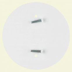 4-3/4 in. White Ceiling Outlet Concealer by Commercial Electric