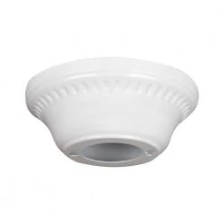 White Cathedral Ceiling Canopy Kit by Commercial Electric