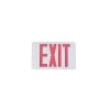 14-Watt Equivalent Integrated LED White Exit Sign with Ni-Cad 4.8-Volt Battery by Commercial Electric -OCTO LIGHTS Shop white commercial electric emergency exit lights exledrg120277 64 1000