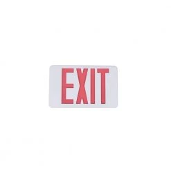 14-Watt Equivalent Integrated LED White Exit Sign with Ni-Cad 4.8-Volt Battery by Commercial Electric