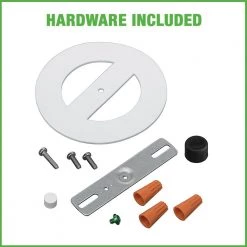 Dusk to Dawn Lumen Boost White Outdoor Integrated Twin Head LED Flood Light Security Light IP65 Rated 4000K by Commercial Electric -OCTO LIGHTS Shop white commercial electric flood lights 51405192 1f 1000