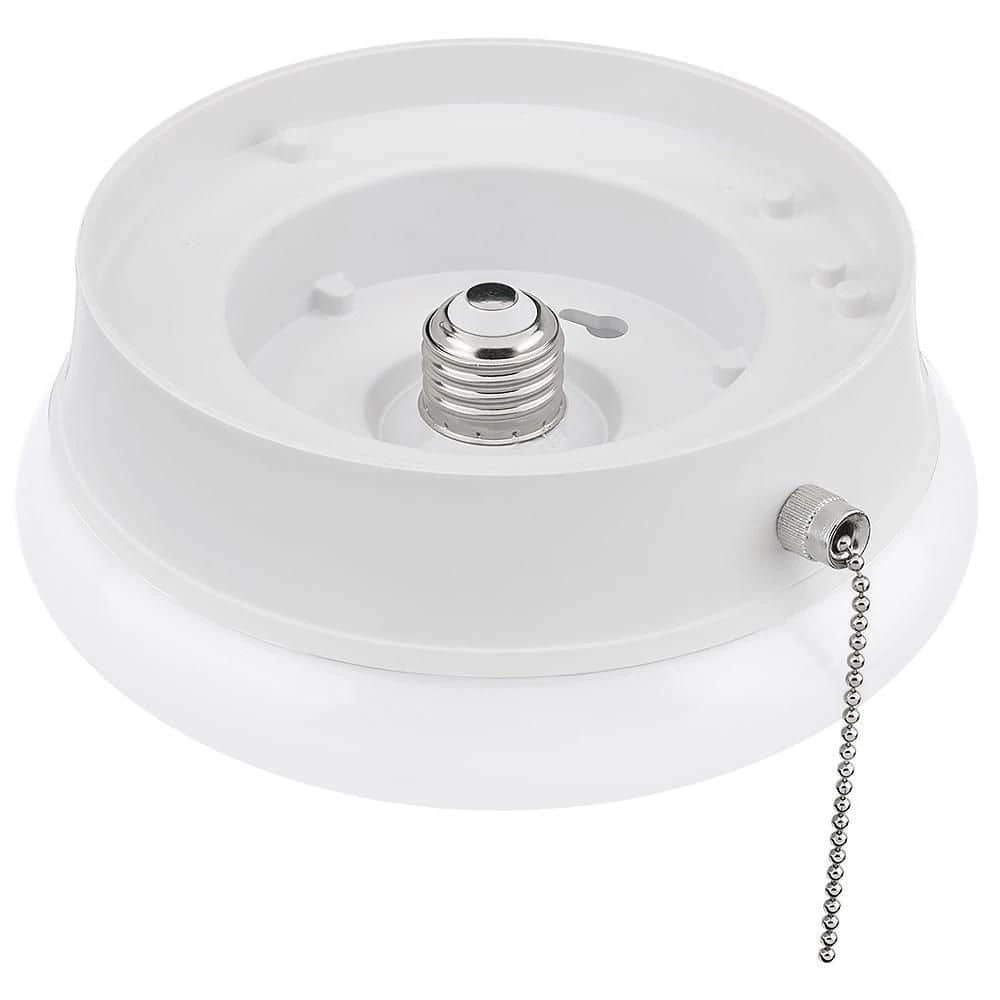 Spin Light 7 in. Closet Light LED Flush Mount with Pull Chain Hallway Lighting Stairway Lighting Garage LED Light by Commercial Electric 9 Spin Light 7 in. Closet Light LED Flush Mount with Pull Chain Hallway Lighting Stairway Lighting Garage LED Light by Commercial Electric - Image 7