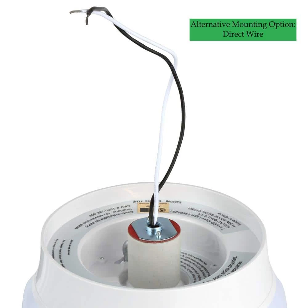 Spin Light 7 in. Motion Sensor LED Flush Mount Ceiling Light Customize Hold Times Closet Rated 830 Lumens 4000K by Commercial Electric 11 Spin Light 7 in. Motion Sensor LED Flush Mount Ceiling Light Customize Hold Times Closet Rated 830 Lumens 4000K by Commercial Electric - Image 9