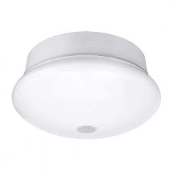 Spin Light 7 in. Motion Sensor LED Flush Mount Ceiling Light Customize Hold Times Closet Rated 830 Lumens 4000K by Commercial Electric 24 Spin Light 7 in. Motion Sensor LED Flush Mount Ceiling Light Customize Hold Times Closet Rated 830 Lumens 4000K by Commercial Electric -OCTO LIGHTS Shop white commercial electric flush mount lights 54606341 fa 1000