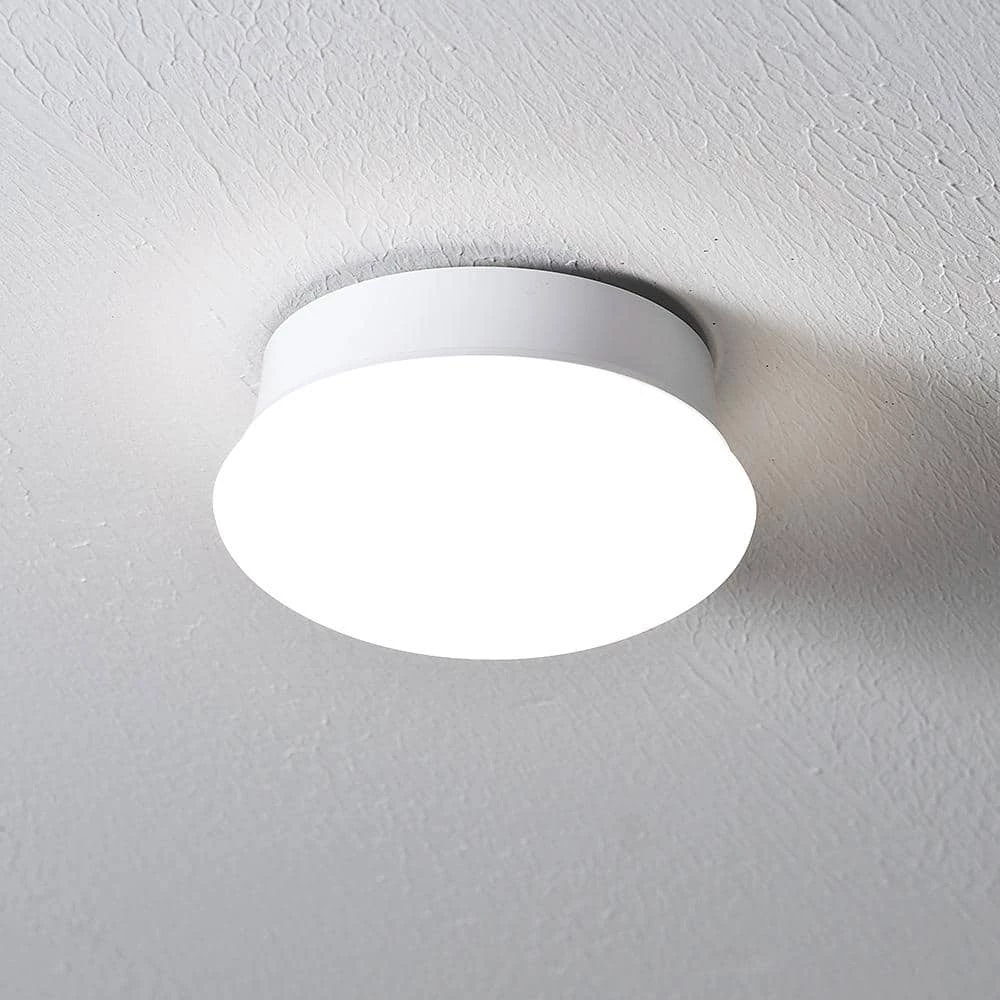 Spin Light 7 in. Closet Light Selectable CCT LED Flush Mount Laundry Room Hallway Stairway Lighting by Commercial Electric 11 Spin Light 7 in. Closet Light Selectable CCT LED Flush Mount Laundry Room Hallway Stairway Lighting by Commercial Electric - Image 9