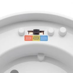 Spin Light 7 in. Closet Rated Selectable CCT LED Flush Mount Laundry Room Hallway Stairway Lighting (4-Pack) by Commercial Electric 19 Spin Light 7 in. Closet Rated Selectable CCT LED Flush Mount Laundry Room Hallway Stairway Lighting (4-Pack) by Commercial Electric -OCTO LIGHTS Shop white commercial electric flush mount lights 54690111 4pk 66 1000