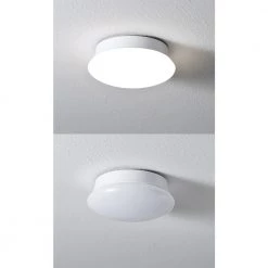 Spin Light 7 in. Closet Rated Selectable CCT LED Flush Mount Laundry Room Hallway Stairway Lighting (4-Pack) by Commercial Electric 17 Spin Light 7 in. Closet Rated Selectable CCT LED Flush Mount Laundry Room Hallway Stairway Lighting (4-Pack) by Commercial Electric -OCTO LIGHTS Shop white commercial electric flush mount lights 54690111 4pk a0 1000